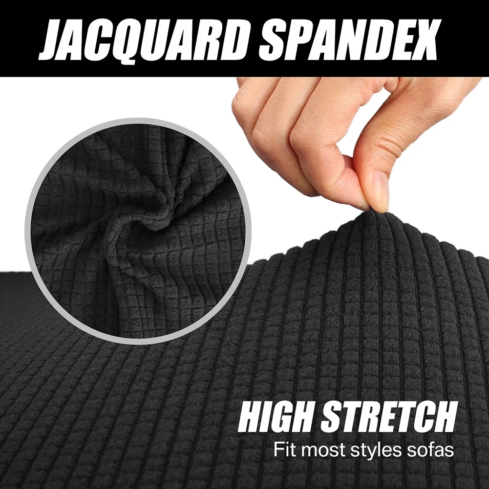 Fundas gruesas de Jacquard para sofá de 1, 2, 3 y 4 plazas, fundas elásticas para sofá para sala de estar, Protector de muebles para mascotas y niños - imagen 5