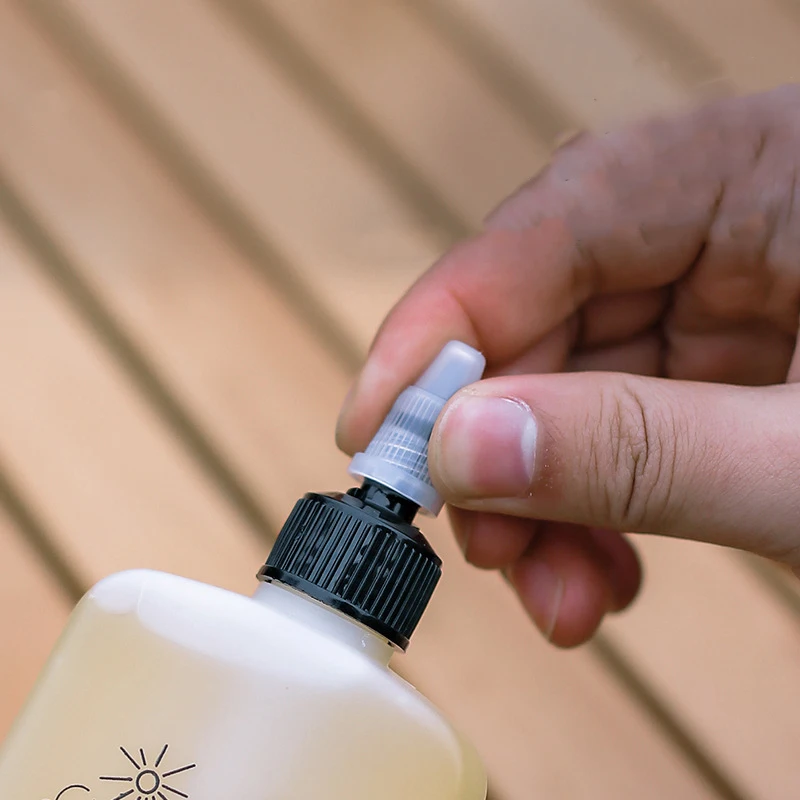 Mini botella de aceite sellada portátil para exteriores, contenedor de condimentos para barbacoa, Camping, dispensadores, 120ml - imagen 4