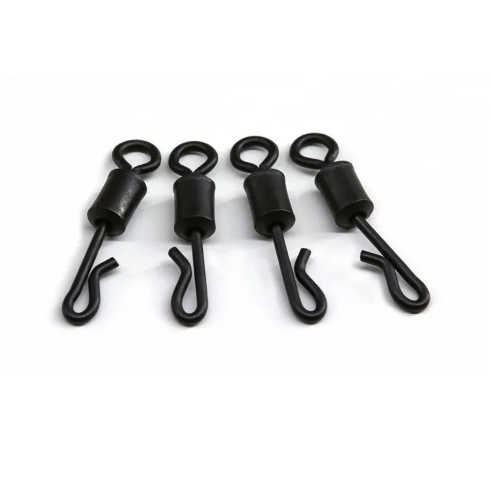 DNDYUJU-rodamiento en forma de Q de cuerpo largo grande, Conector de pesca giratorio y a presión, accesorios de aparejos de pesca, 50-100X - imagen 3