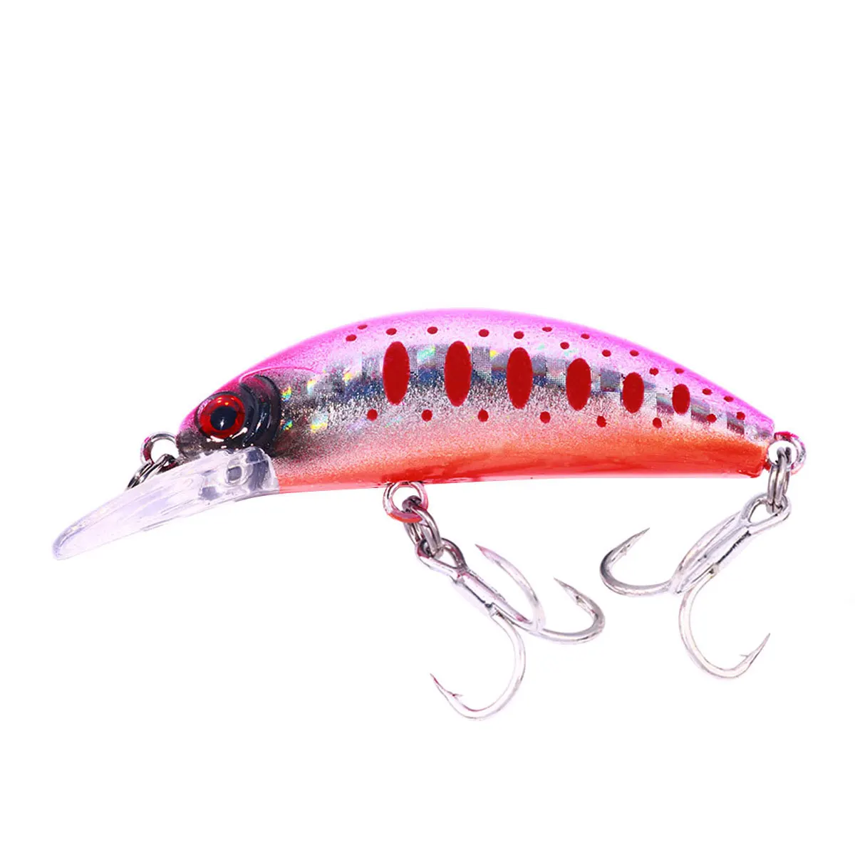 Mini Jerkbait Hundible para Perca – Señuelo Rígido Buceo Profundo