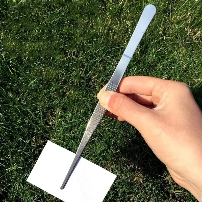 Pinzas de precisión de acero inoxidable profesionales para depilación