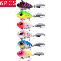 Spinnerbait Vib Metal Micro – Cebo giratorio hundido para lubina en mar