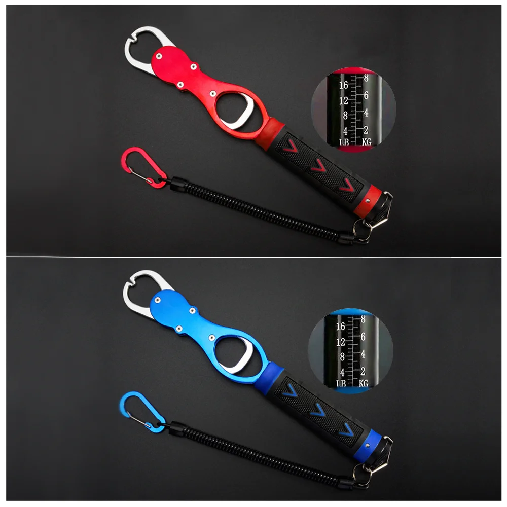 Alicates de pesca multifuncionales de aleación de aluminio, agarre de pesca profesional, 1 ud. - imagen 5