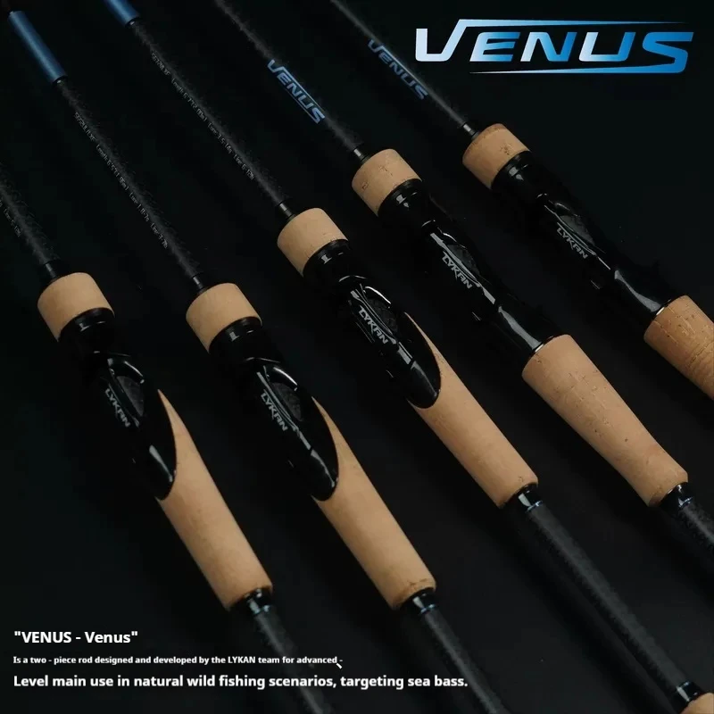 Caña LYKAN VENUS para lubina – Carbono Toray M40JB + Fuji Alconite