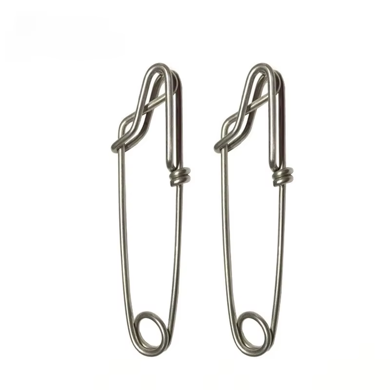 Aparejos de pesca giratorios a presión, 5 piezas, ojo abierto, Pin de ojo cerrado, gancho giratorio, varios estilos, suministros de pesca, accesorios de herramientas - imagen 2