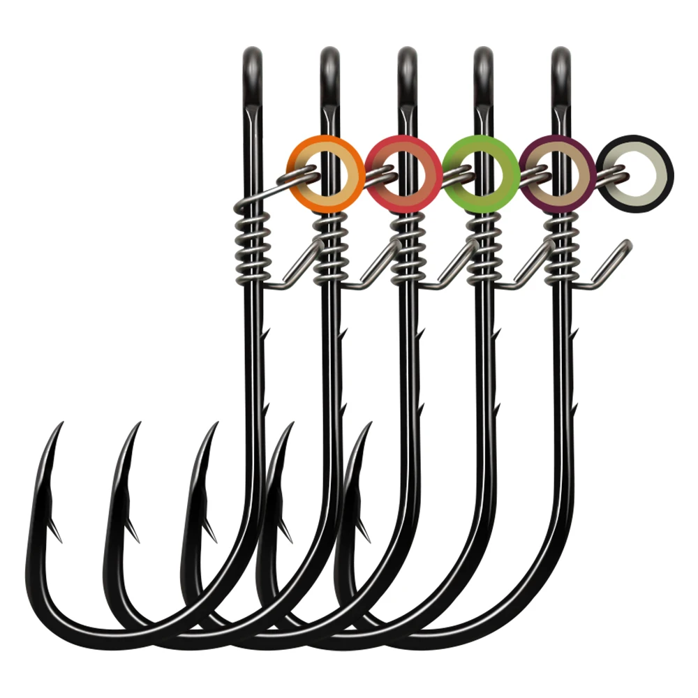 Anzuelos Aberdeen ZYZHE para camarón vivo – Acero alto carbono