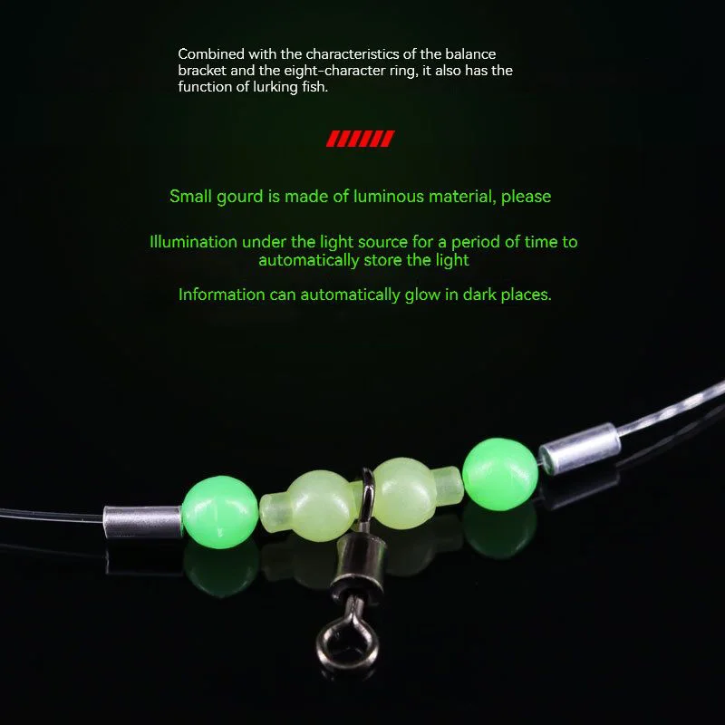 PRO BEROS 10 Uds. Giratorios de pesca de 3 vías gancho giratorio luminoso brillante conector de pesca de acero inoxidable anzuelos de carpa - imagen 2