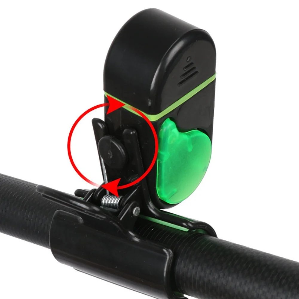 Accesorios para peces, campana de alarma de pesca de alta sensibilidad, sonido, alarma de picadura de pescado, caña de pescar con Clip, zumbador de caña de pescar - imagen 2