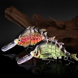 Señuelo Swimbait segmentado 8cm – Hundible acción S depredadores