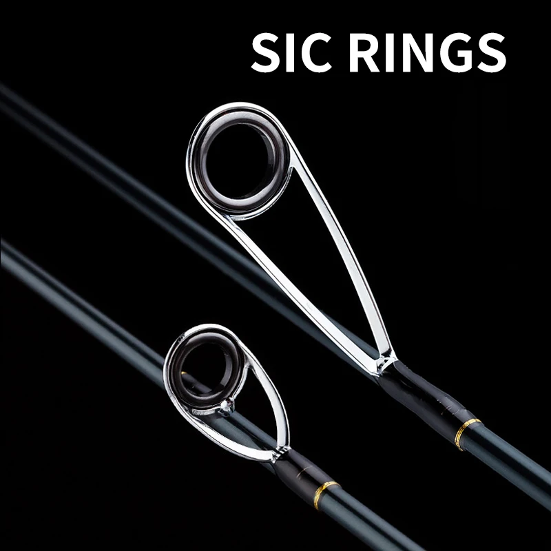 Pesca de trucha L + UL, caña de pescar con puntas, caña ligera para pesca de trucha, señuelo giratorio para Baitcasting, caña de pescar, aparejos de pesca de calamar y pulpo - imagen 3