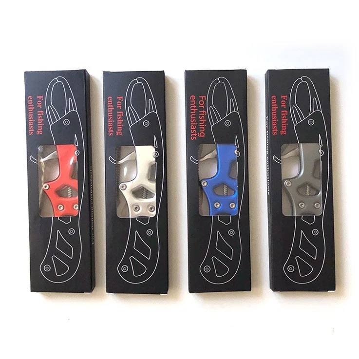 NUNATAK-controlador de peces de Metal, agarre de pescado extendido con cuerda fija, agarre de pesca fuerte, Mini agarre de pescado, alicates, aparejos de pesca - imagen 5