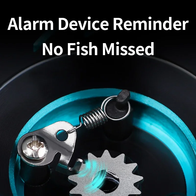 Carrete de Pesca HZ1000-7000 arrastre máximo 10kg carrete de Metal agarre carrete giratorio para carrete de carpa accesorios de Pesca lubina pescado - imagen 2