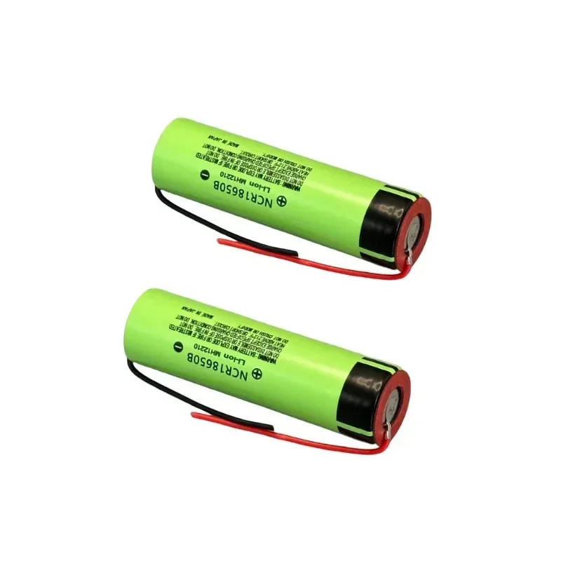 Panasonic NCR18650B Batería 18650 recargable – Cable silicona soldar - imagen 2