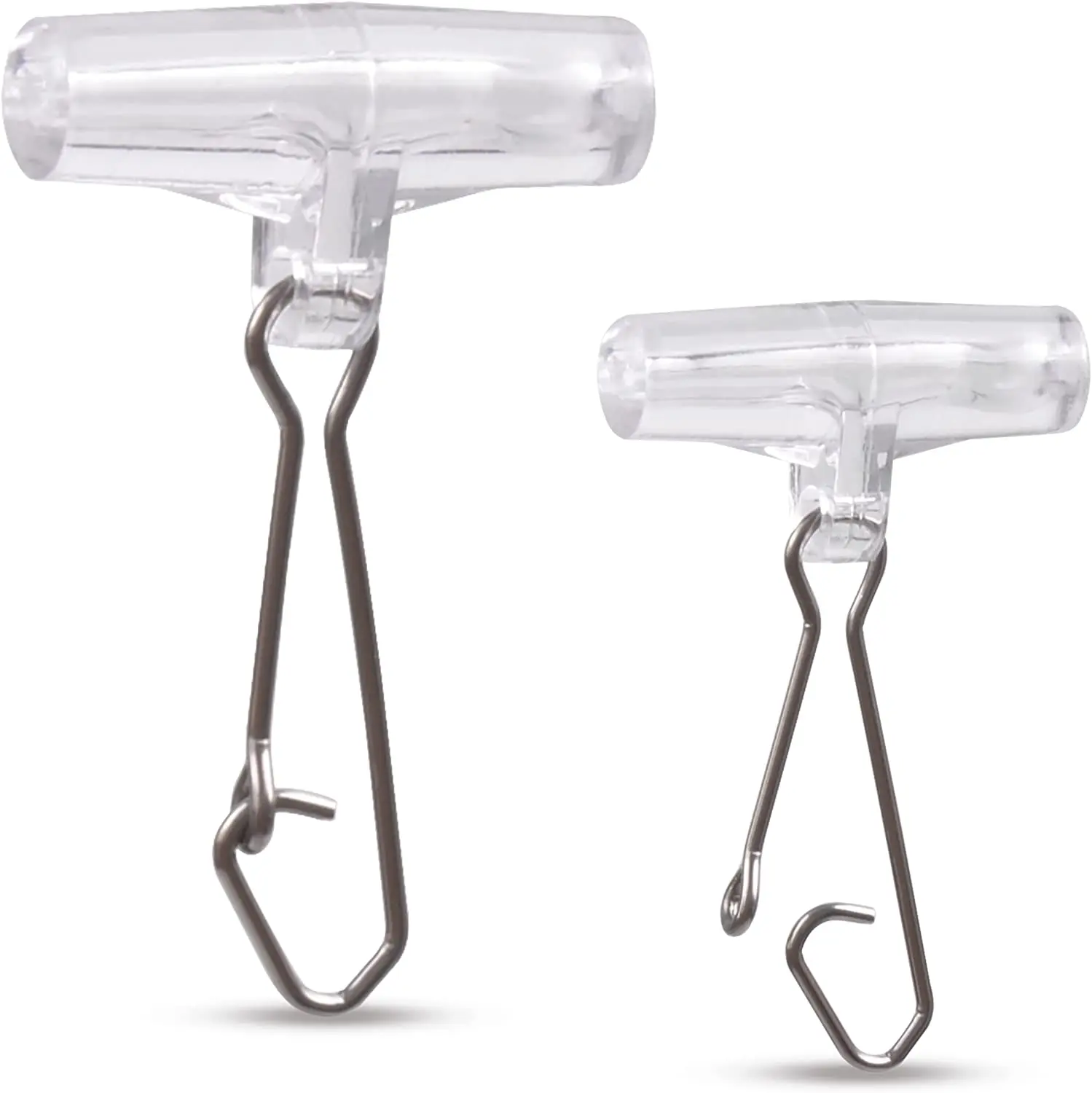Deslizadores de plomada con broche doble bloqueo para surfcasting