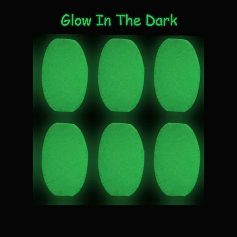 Elllv 100 Uds pesca de agua salada verde cuentas luminosas cilíndricas de goma suave tapón brillante anzuelo de pesca accesorios de señuelo - imagen 3