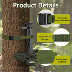 Correas de escalada de montaña al aire libre, arnés de escalada ajustable, práctico Camping, senderismo, correa de seguridad de supervivencia salvaje, herramientas para exteriores