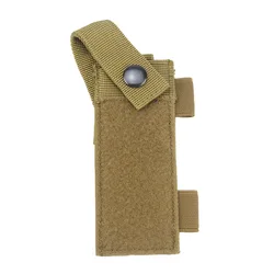 Funda portatijeras EDC nailon 1000D con soporte linterna