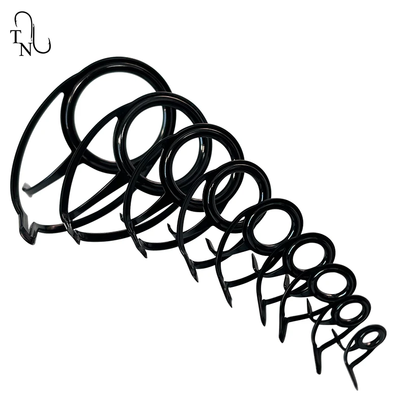 TN25 BLRAG SEA Guide L guías RA anillo caña de pescar componente de construcción accesorios de aparejos DIY - imagen 4