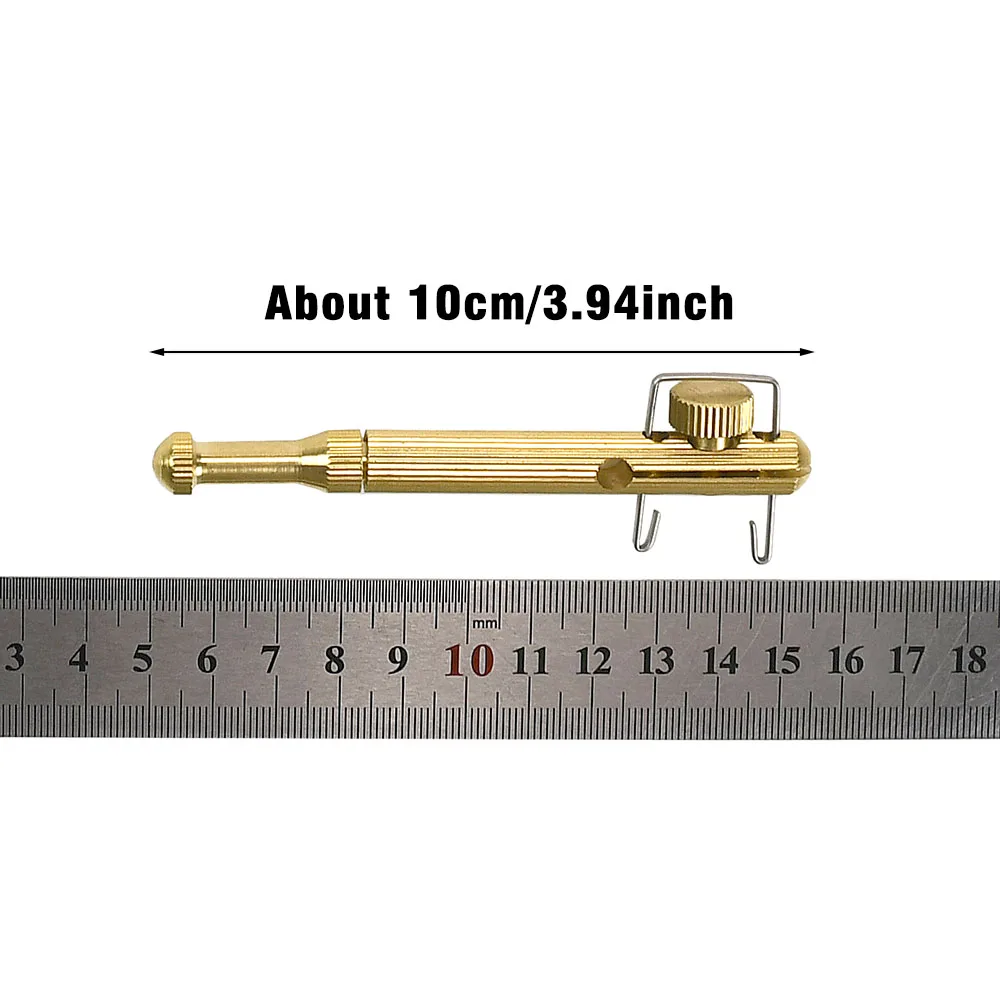 MNFT-Herramienta para atar nudos de anzuelo de sedal de pesca, herramienta práctica para anudar la línea de nudos de cobre, amarre rápido portátil, 1 ud. - imagen 4