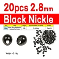 20pcs Black 2o8mm