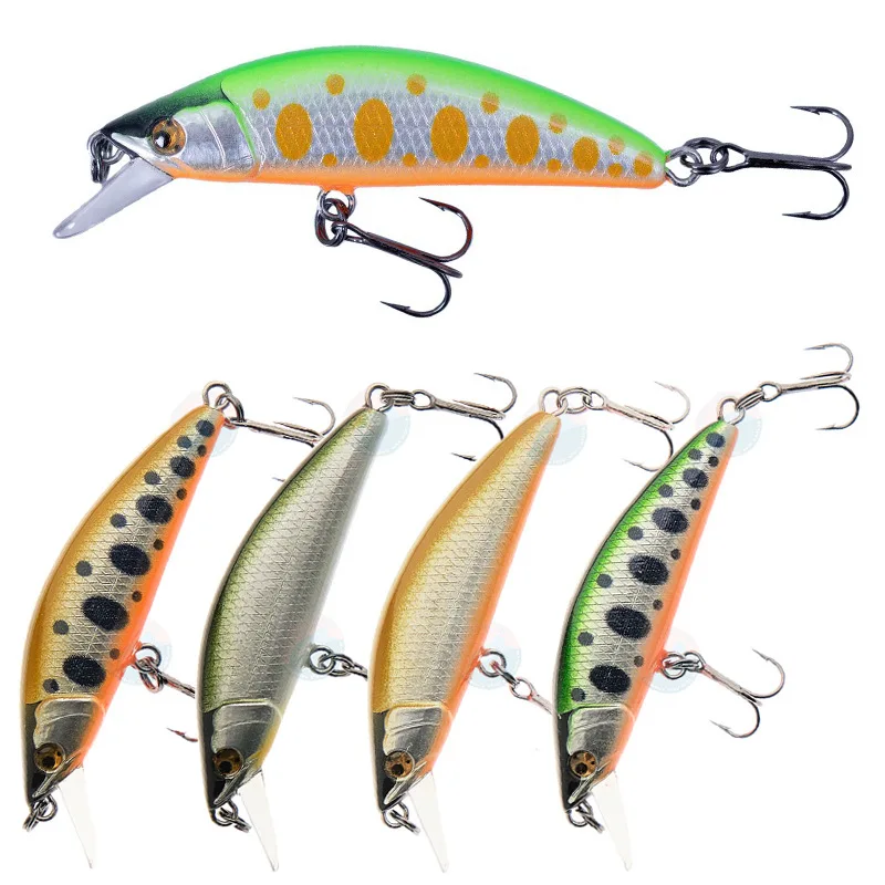 Minnow sink water sub trucha stream pez mandarín dummy minnow Top fishing gear, buen ayudante de pesca utility - imagen 2