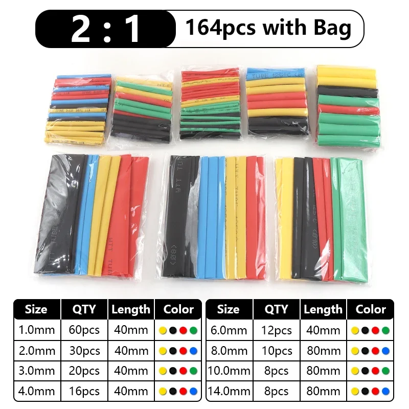 164Pcs With Bag