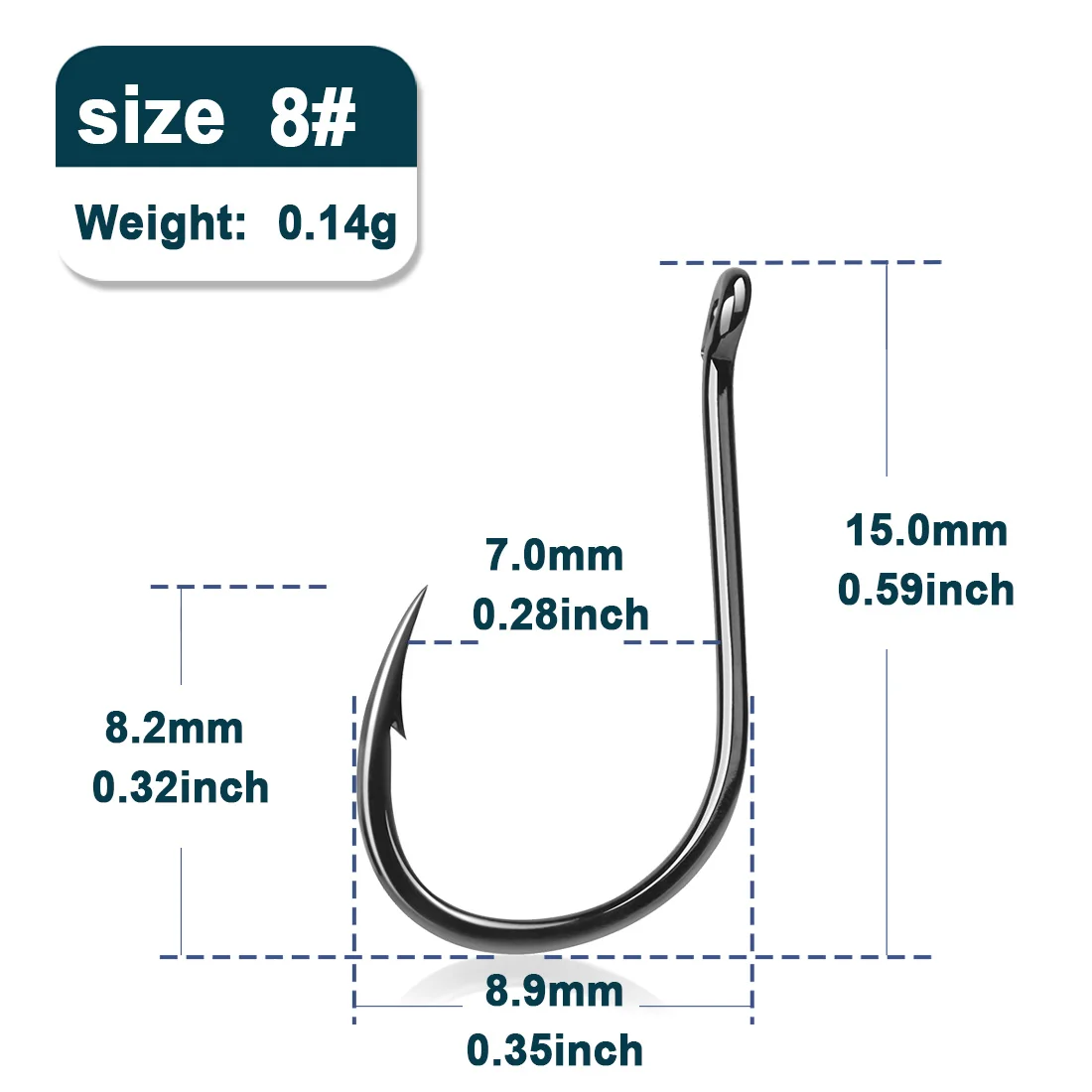 Size-8 Gap-7mm
