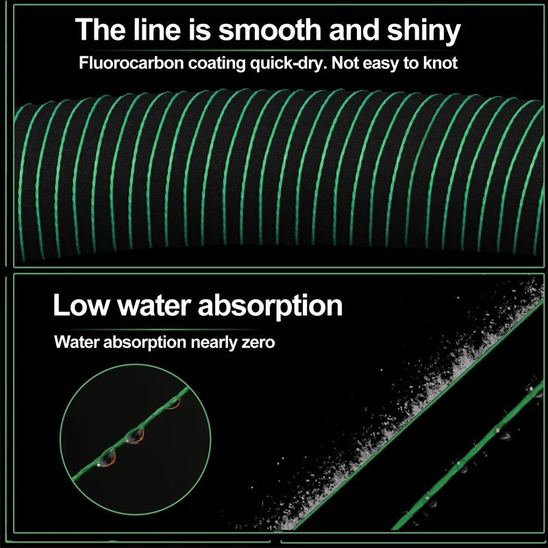 Línea de pesca Sougailang 4X + X 150M 300M línea trenzada de 4 hebras línea multifilamento línea de PE japonesa línea flotante pesca con cable 22-87LB - imagen 5