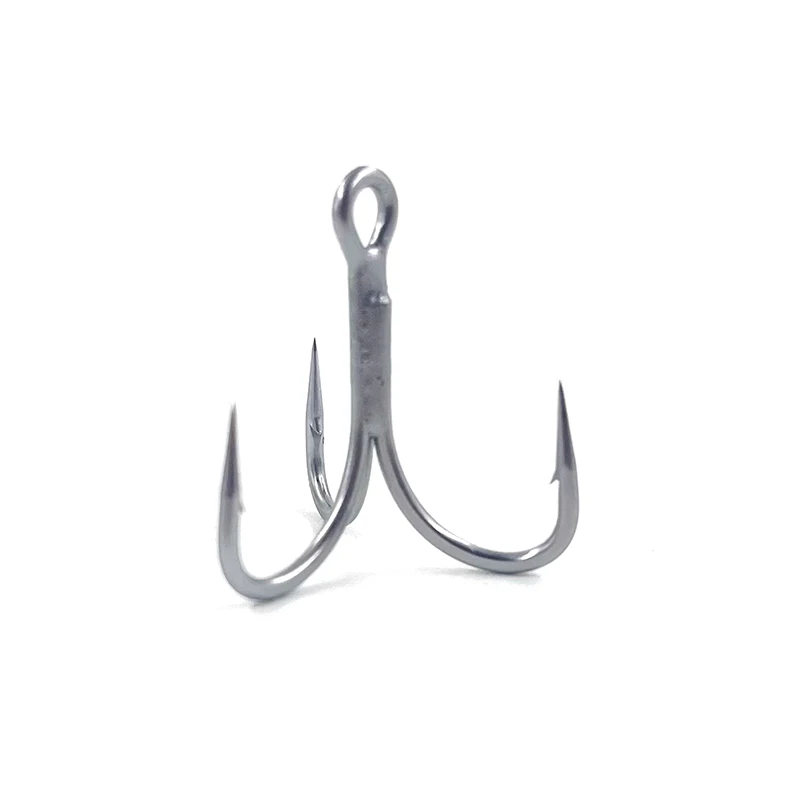 MUSTAD JL74NP-TS anzuelo de tres anzuelos autoequilibrado 4X de alta resistencia, resistente a la corrosión, anzuelo de cebo falso - imagen 5