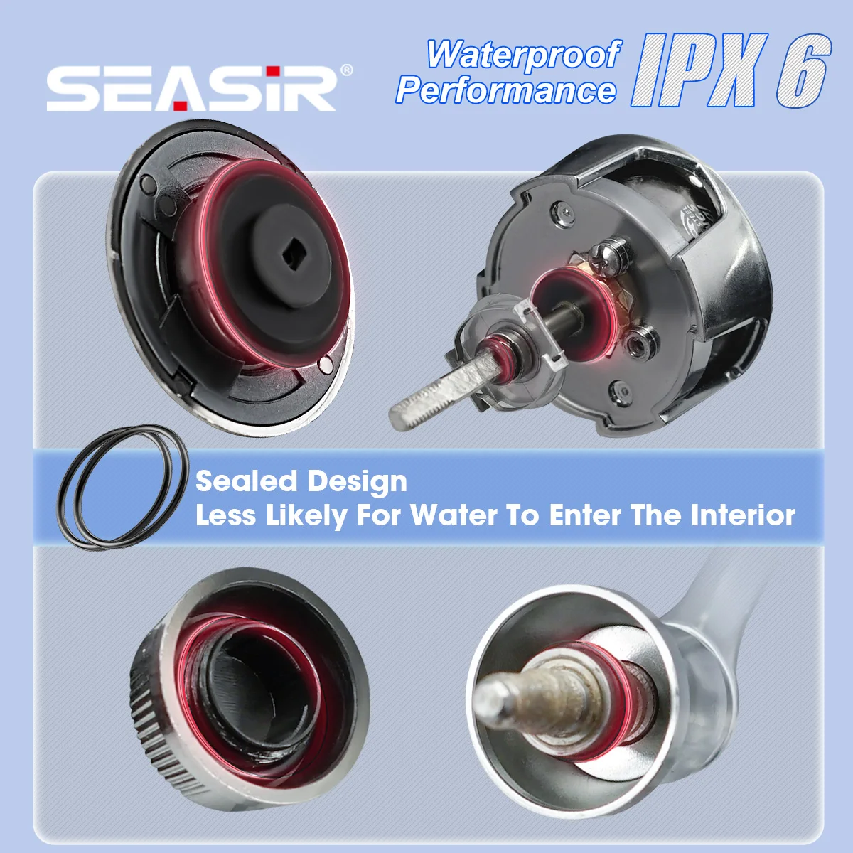 Carrete Spinning Seasir Expert – Lanzamiento ultralargo mar y río - imagen 4