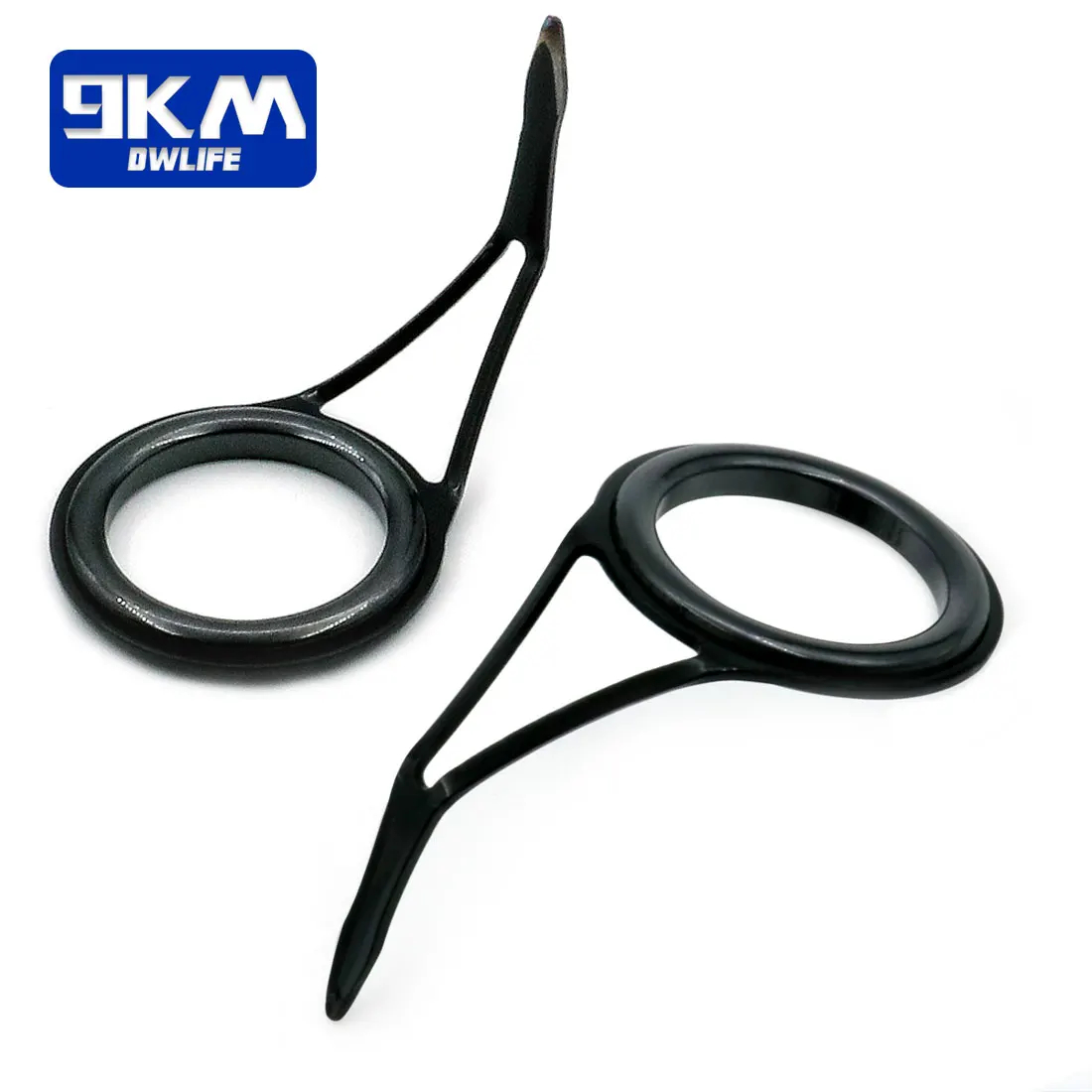 Kit de reparación de caña telescópica, guía de caña de pescar giratoria, anillo de cerámica de acero inoxidable, juego de reemplazo de construcción de caña de pescar, 8 ~ 105 Uds. - imagen 5