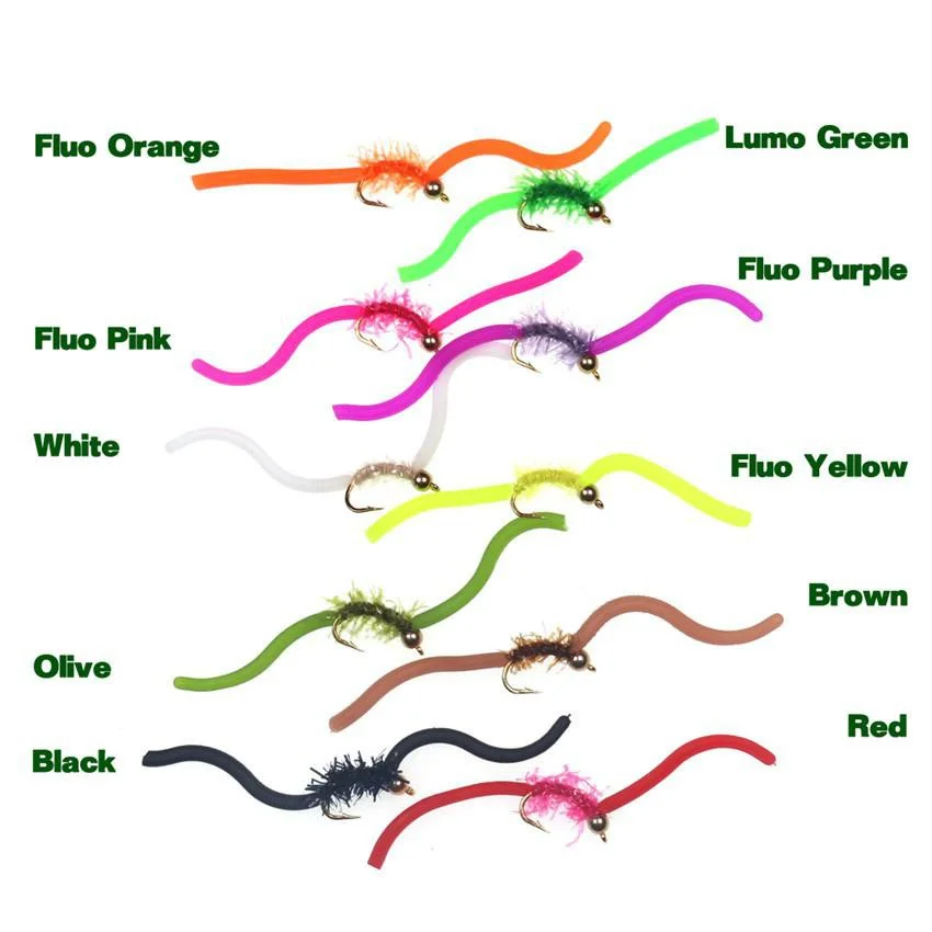 Gusano mosca Sanjuan para trucha y pesca con cebo – Crappie - imagen 2