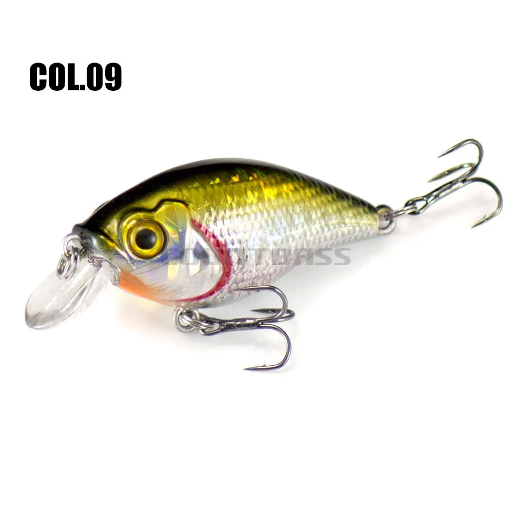 Countbass Crank Bait 46mm 1-13/16" 6,8g 15/64 oz., cebos duros flotantes Chatterbait Wobbler Señuelos de pesca