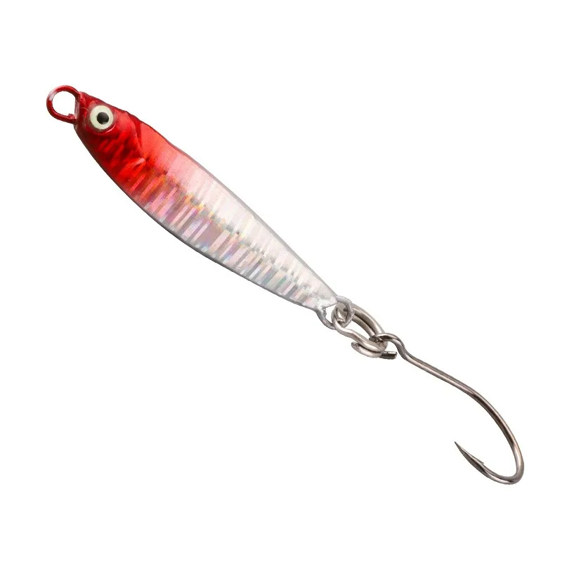 3,2 cm/3g Mini VIB señuelo Metal fundido Jig cuchara Pesca pescado Micro lentejuelas Señuelos de Pesca - imagen 5