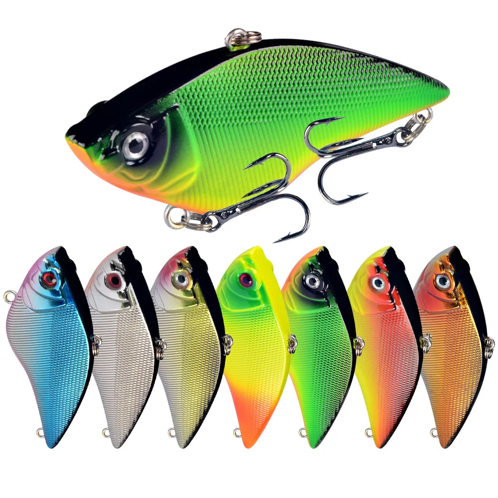 VIB Crankbait sonajero hundido sin labios para lubina - ruido - imagen 3