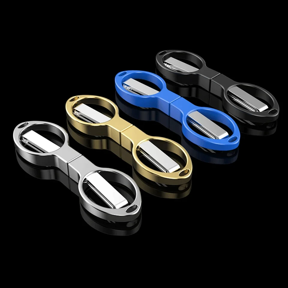 WALK FISH cortador de línea de pesca, tijeras de acero inoxidable, pinza plegable, herramienta de corte de pesca con mosca, equipo de aparejos de pesca - imagen 2