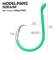 Green size 6-0