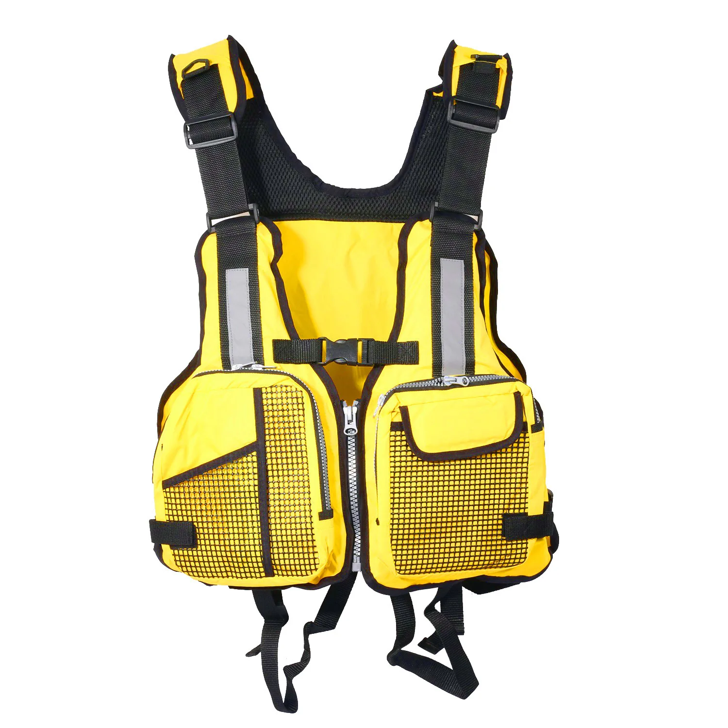Yellow-mesh pockets