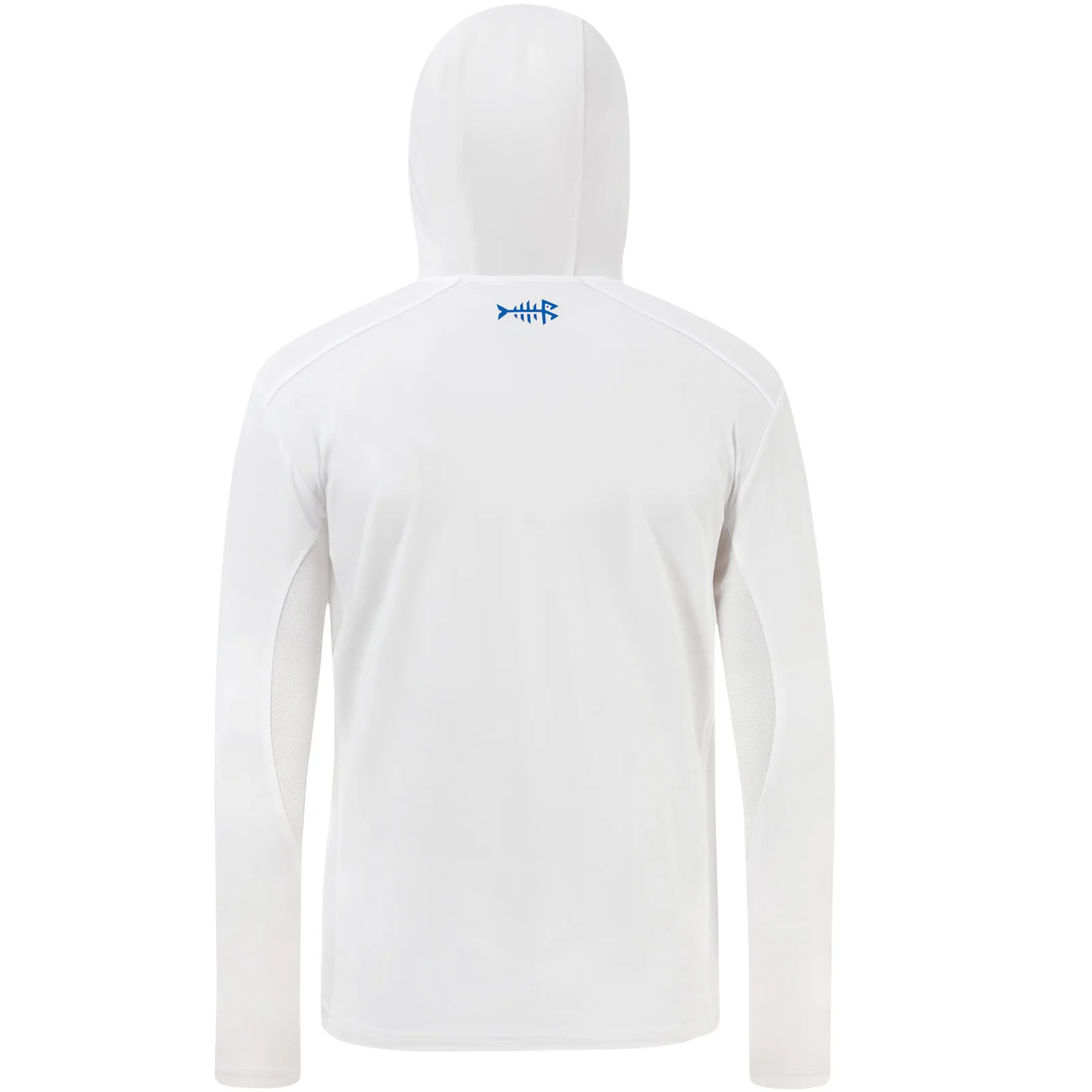 BASSDASH Sudadera con capucha de pesca con cordón UPF 50+ para hombre, camisetas con capucha de manga larga con protección solar UV para senderismo al aire libre FS33M - imagen 4