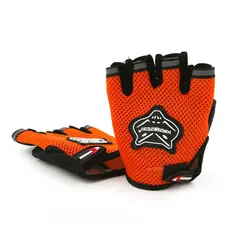 Guante transpirable, equipo de ciclismo, deportes al aire libre, guantes de ciclismo para niños y adultos, guantes de equitación para culturismo, guantes de bicicleta