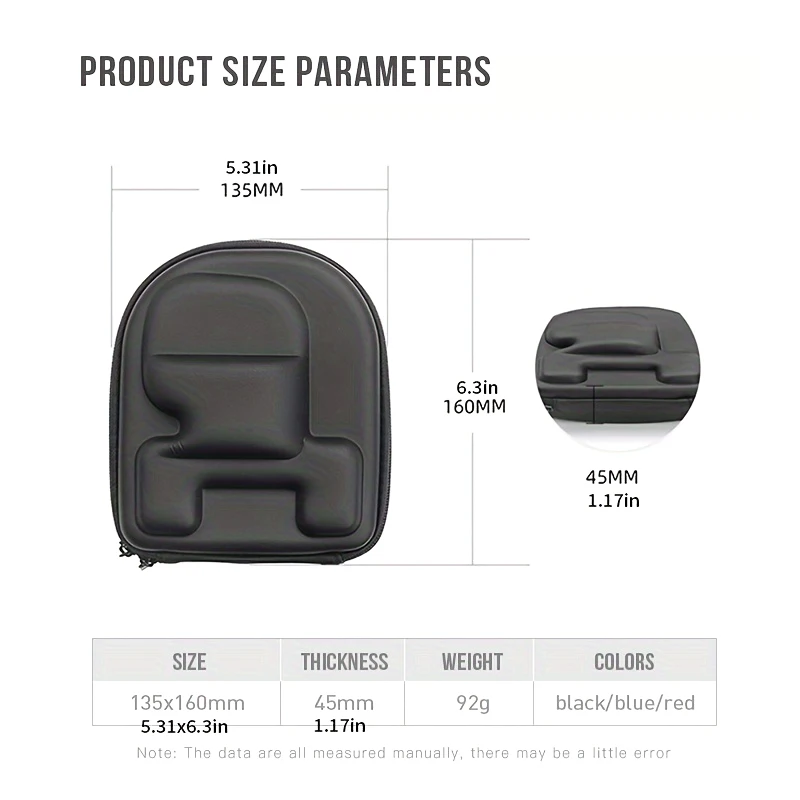 Bolsa de carretes de pesca Baitcasting, bolsa EVA de neopreno integrada fuerte y ligera, funda protectora, almacenamiento para aparejos de rueda fundida de cebo - imagen 4