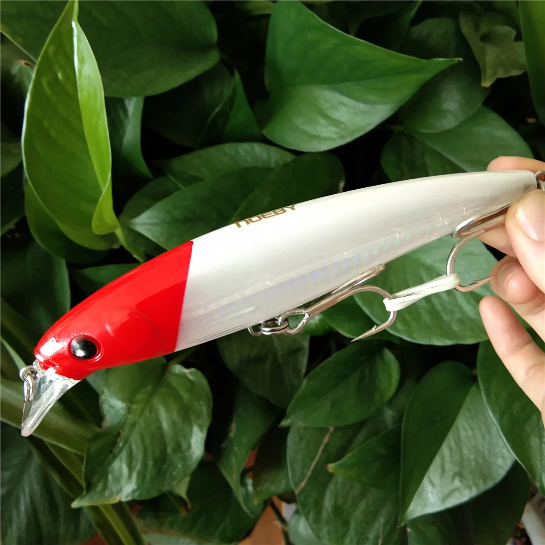 Noeby-SEÑUELOS DE Pesca DE pececillos, cebo duro flotante Artificial, Wobbler Crankbait, carpa, perca, aparejos de Pesca, 4 piezas, 14cm, 39g - imagen 4