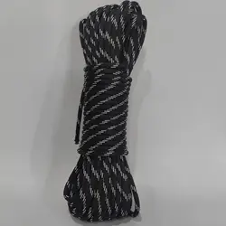 Todos los tamaños 4-14 mm por 30 m UHMWPE Core Chaqueta de poliéster Cuerda de velero trenzada doble