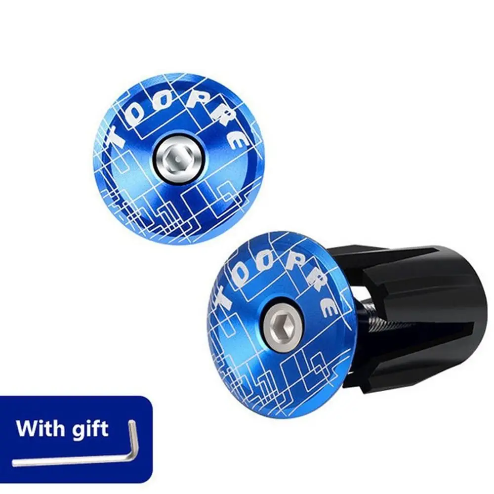 Piezas de bicicleta, tapas de barra de ciclismo, tapones de empuñaduras de manillar, tapones de agarre de bicicleta, tapa de extremo de manillar, tapón de barra, tapones de barra de mango - imagen 2