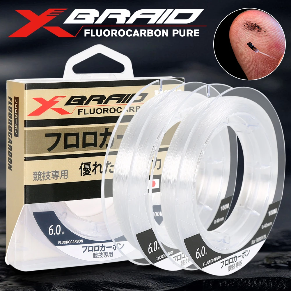 Línea fluorocarbono de alta resistencia – Invisible para pesca - imagen 2