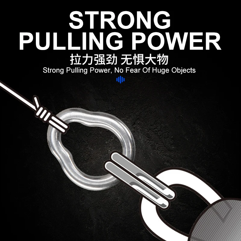 OBSESSION HT005 10 unids/bolsa anillos sólidos de pesca en forma de pera conector de accesorios de anillo giratorio de pesca de acero inoxidable sin costuras - imagen 5