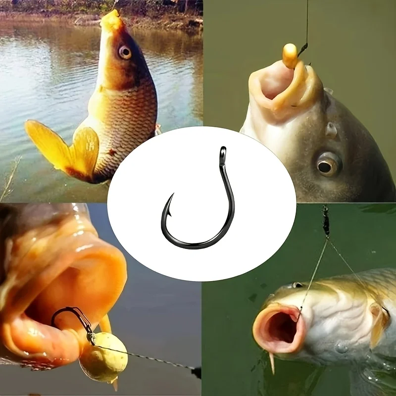 Anzuelos para carpa con boilies emergentes – Alimentador eficaz - imagen 2