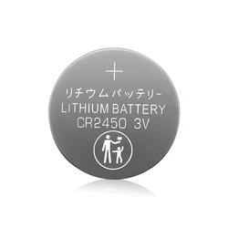 Pila botón CR2450 litio 3V – 550mAh para reloj