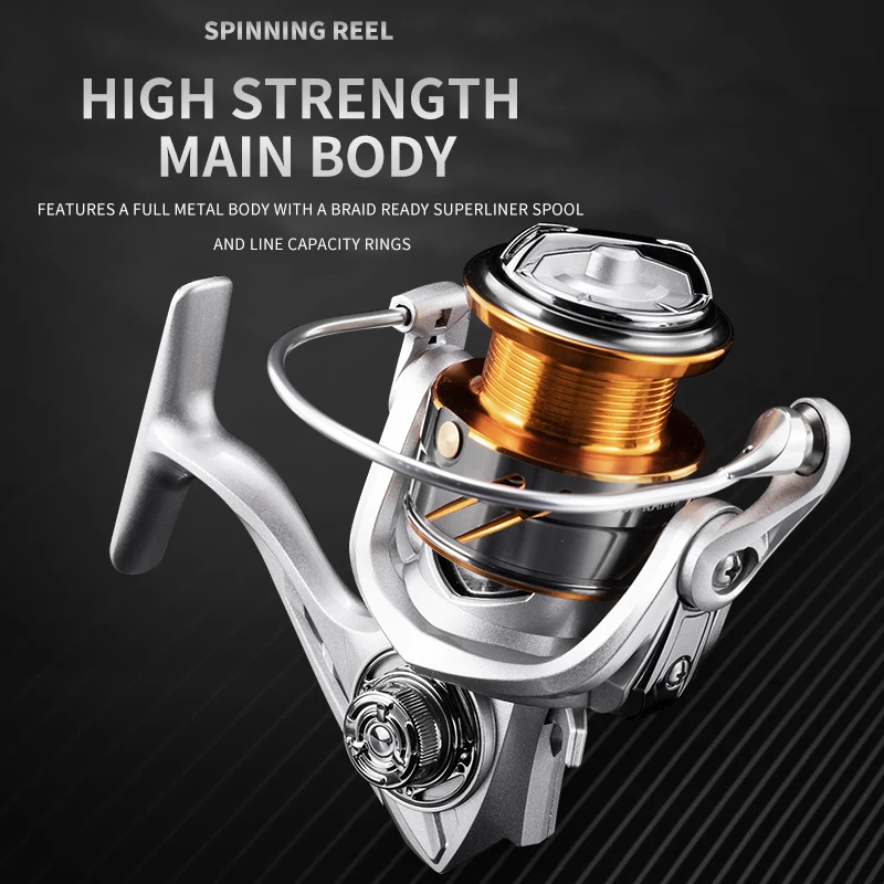 Rooblinos TC carrete de pesca giratorio cuerpo de Metal agua salada agua dulce dispositivo de alarma independiente accesorios de aparejos de pesca - imagen 4