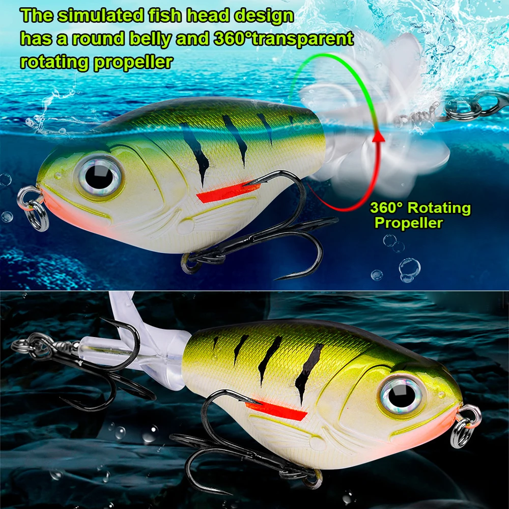 Countbass-Señuelos de Pesca flotantes, cebo duro para perca, Lucio, trucha, ojos 3D, piel láser, Crankbait - imagen 3